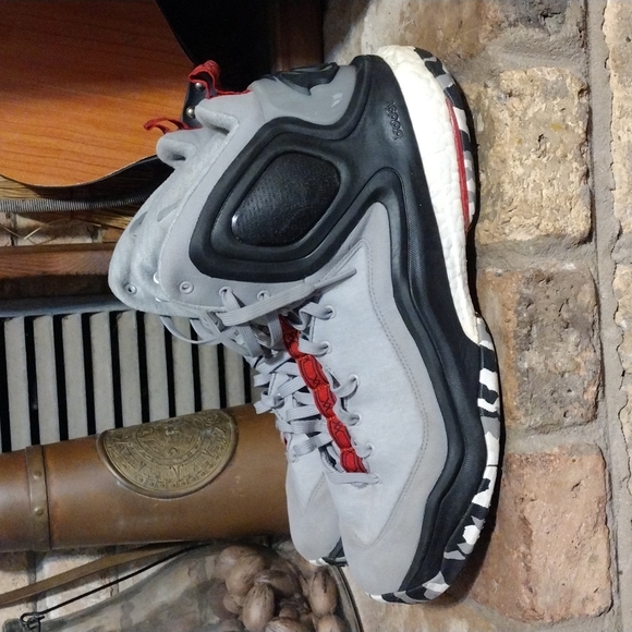 Rare Adidas 2015 D Rose 5 Boost 'Light Onyx C76798 S 13 Chicago Bulls BB Shoes - Picture 3 of 15